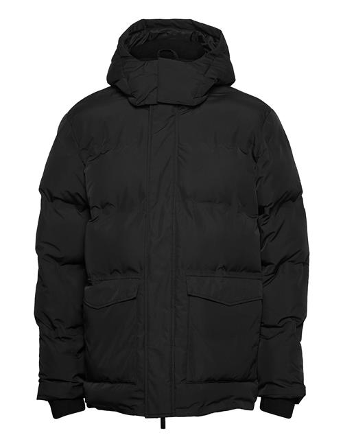 Knowledge Cotton Apparel Puffer Jacket - Grs/Vegan Knowledge Cotton Apparel Black