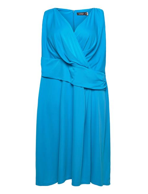 Lauren Women Str Matte Jersey-Dress Lauren Women Blue