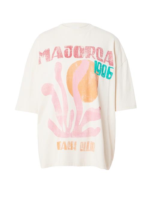 TOPSHOP Shirts 'Majorca'  orange / koral / pink / uldhvid