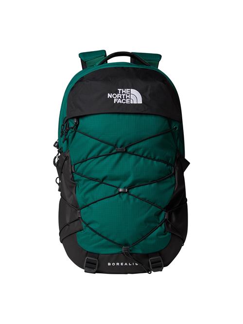 THE NORTH FACE Sportsrygsæk 'BOREALIS'  grøn / sort / hvid