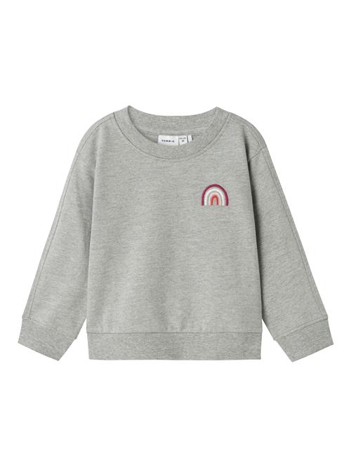 NAME IT Sweatshirt  grå-meleret