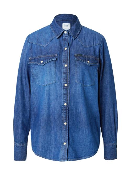 Lee Bluse 'REGULAR WESTERN SHIRT'  blue denim