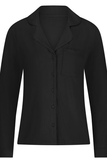 Hunkemöller Jacket Rib Essential sort