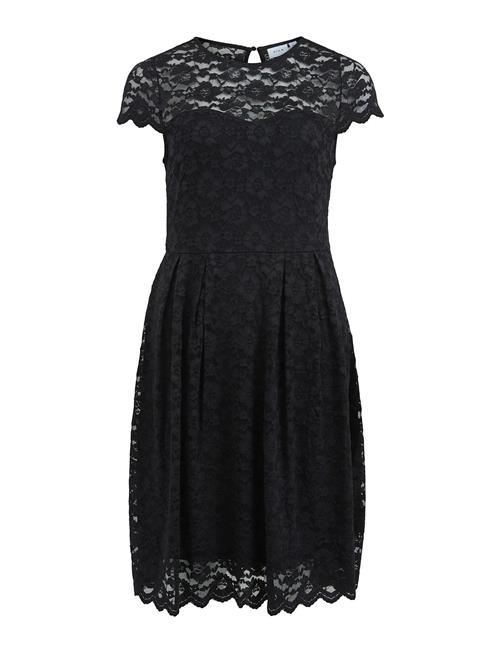 Vikalila Capsleeve Lace Dress - Noos Vila Black