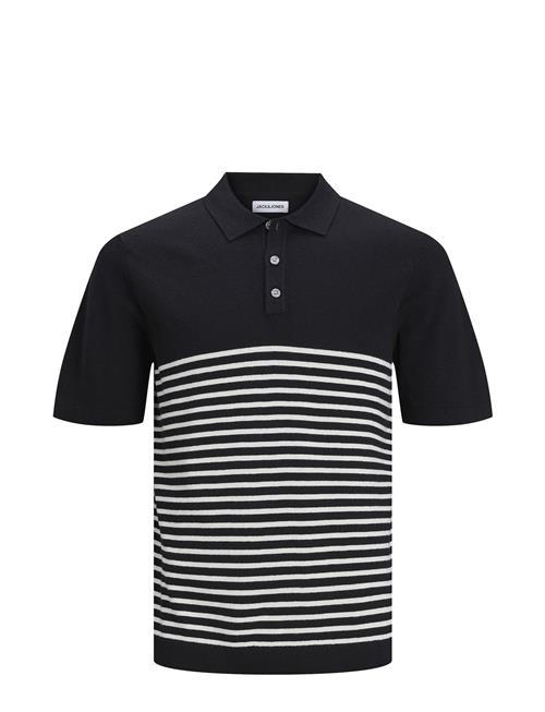 Jack & Jones Jjeemil Knit Polo S/S Sn Jack & J S Black