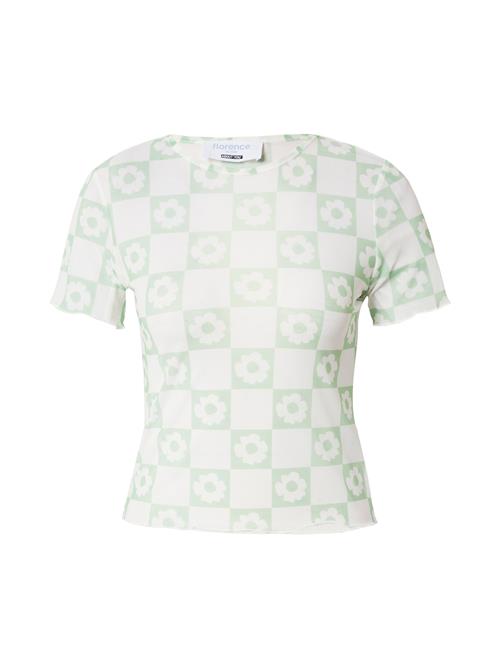 Se florence by mills exclusive for ABOUT YOU Shirts 'Drizzle'  grøn / hvid ved About You