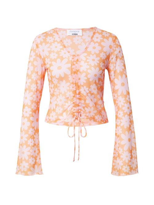 florence by mills exclusive for ABOUT YOU Shirts 'Foggy'  pastellilla / orange