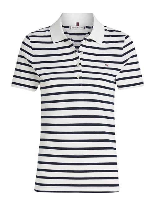 Se TOMMY HILFIGER Shirts '1985'  navy / hvid ved About You