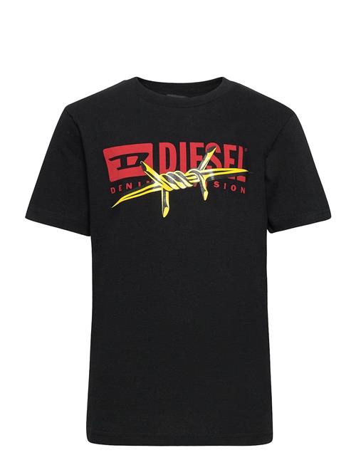 Diesel Tdiegobx2 T-Shirt Diesel Black