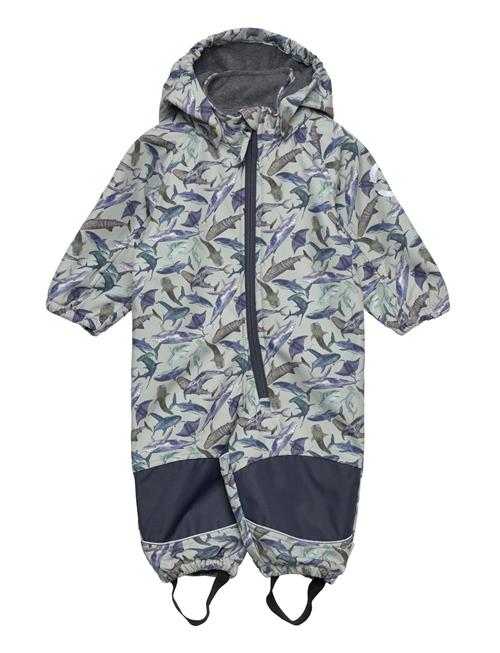 Softshell Suit Recycled Uni Aop Mikk-line Patterned