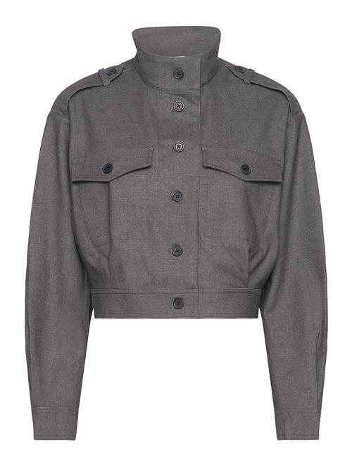 Tradition Shirt Jacket Second Female Grey