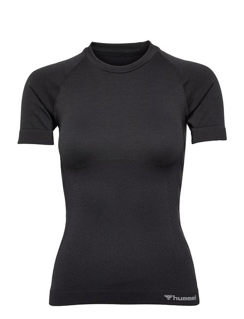 Hmlclea Seamless Tight T-Shirt Hummel Black