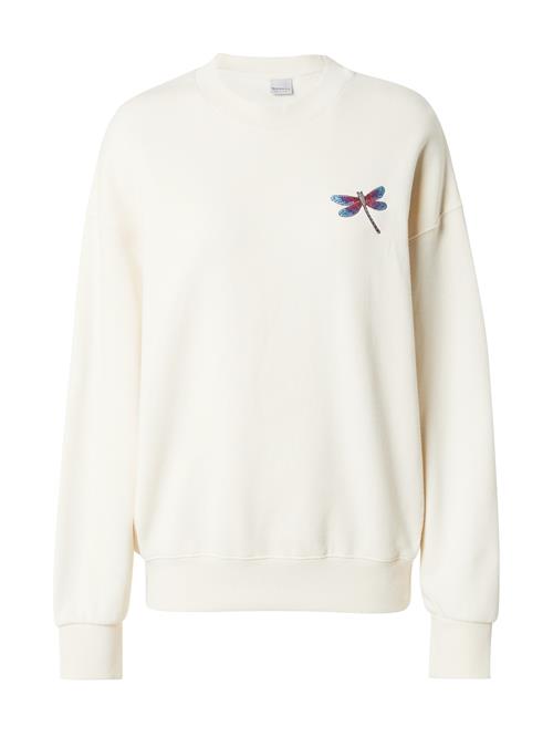 Iriedaily Sweatshirt 'Libelle'  lyseblå / lilla / rød / hvid