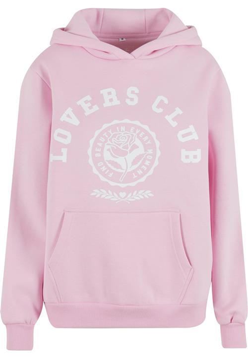 Miss Tee Sweatshirt 'Lovers Club'  lyserød / hvid