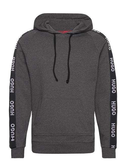 HUGO Sporty Logo Hoodie HUGO Grey