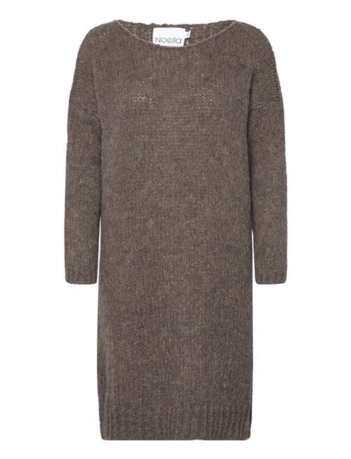 Kala Knit Dress Noella Brown