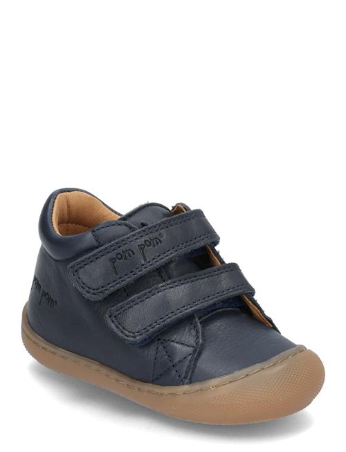 Pom Pom First™ Sport Velcro Shoe Pom Pom Navy