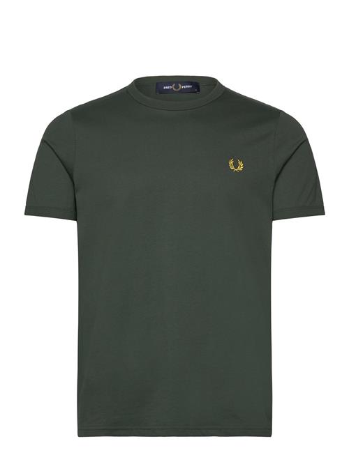 Ringer T-Shirt Fred Perry Green