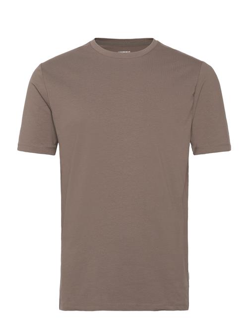 Mens Stretch Crew Neck Tee S/Smens Stretch Crew Neck Tee S/S Lindbergh Brown