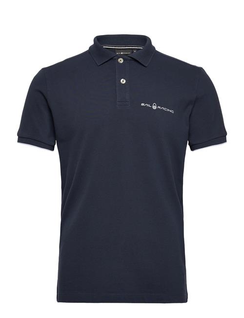 Bowman Logo Polo Sail Racing Navy