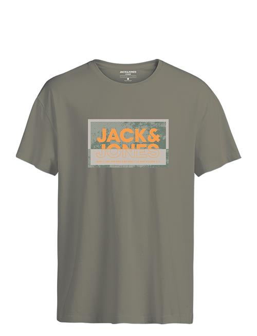 Jack & Jones Jcologan Tee Ss Crew Neck Ss24 Jnr Jack & J S Green