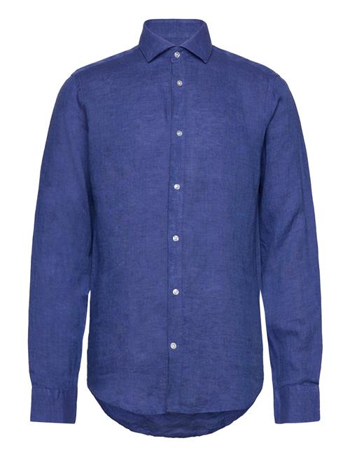 Bs Bilbao Casual Modern Fit Shirt Bruun & Stengade Blue