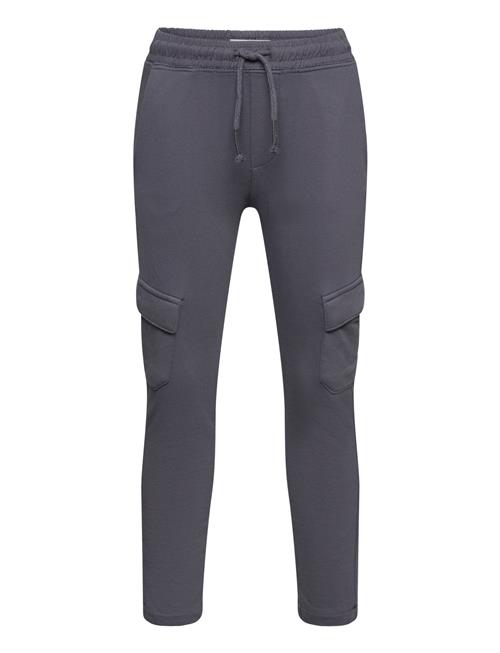 Cotton Jogger-Style Trousers Mango Grey