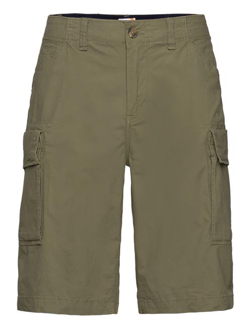 Brookline Poplin Cargo Short Cassel Earth Timberland Green