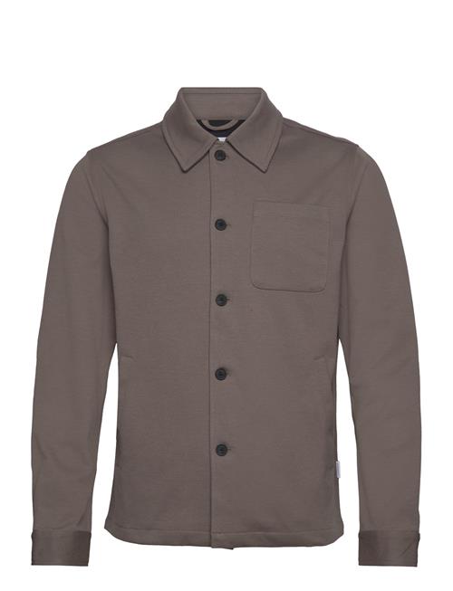 Lindbergh Superflex Overshirt Lindbergh Brown