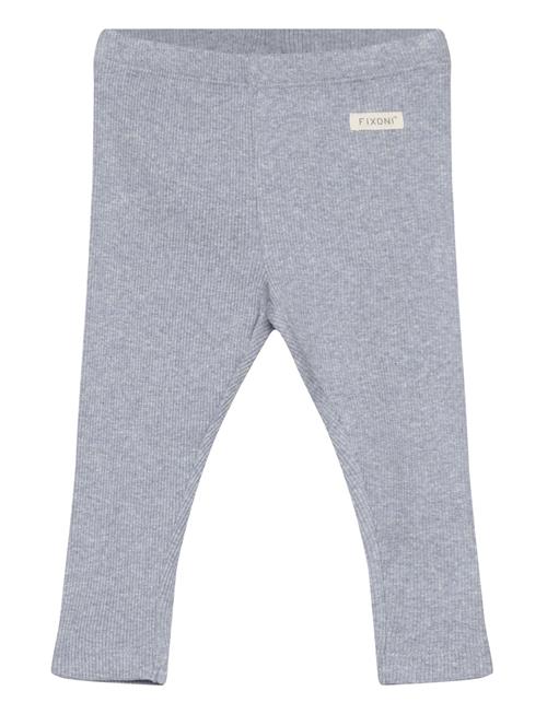 Fixoni Leggings Rib Fixoni Blue