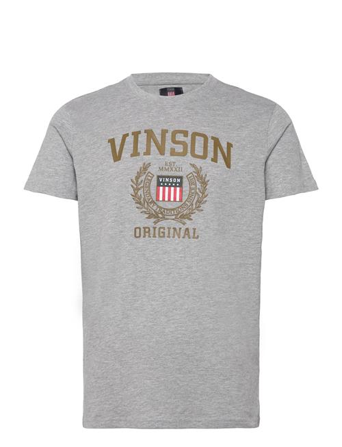 VINSON Kaiser Gold Reg Sj Vin M Tee VINSON Grey