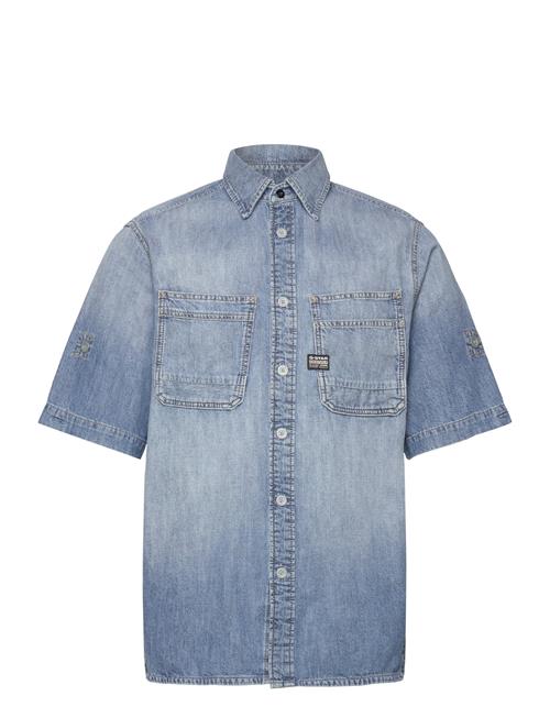 G-Star RAW Slanted Double Pocket Regular Shirt G-Star RAW Blue