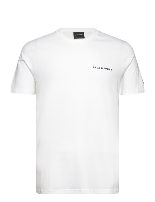 Lyle & Scott Embroidered T-Shirt Lyle & Scott White