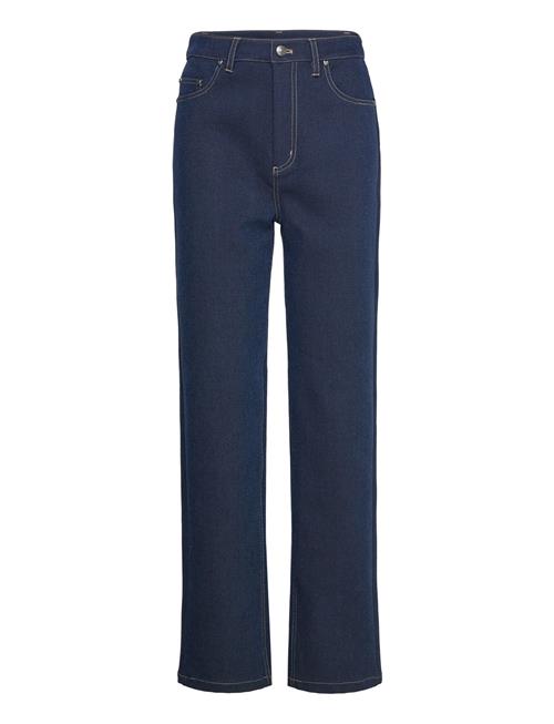 Stretchy Straight Pants ROTATE Birger Christensen Blue