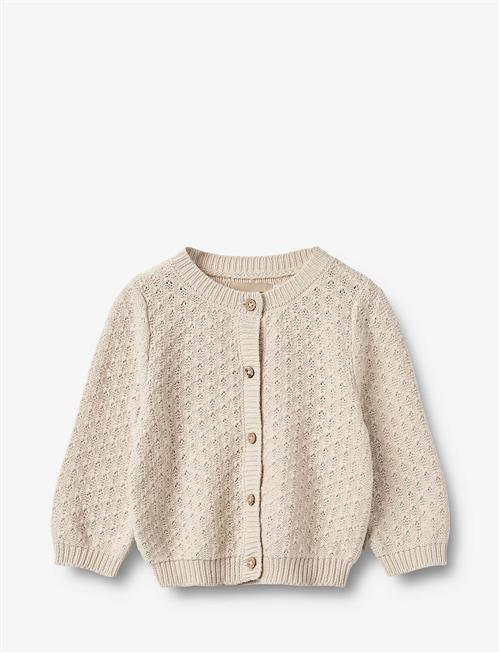 Knit Cardigan Magnella Wheat Beige