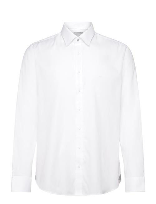 Structured Engineered Slim Shirt Michael Kors White