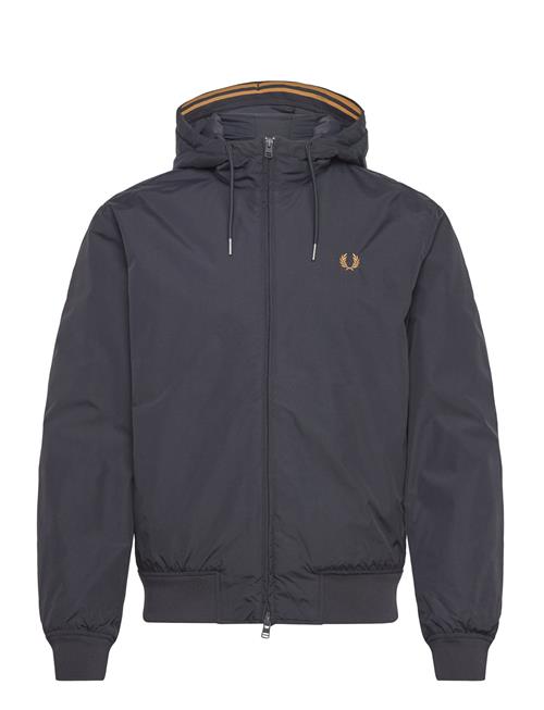 Fred Perry The Hooded Brentham Jkt Fred Perry Navy