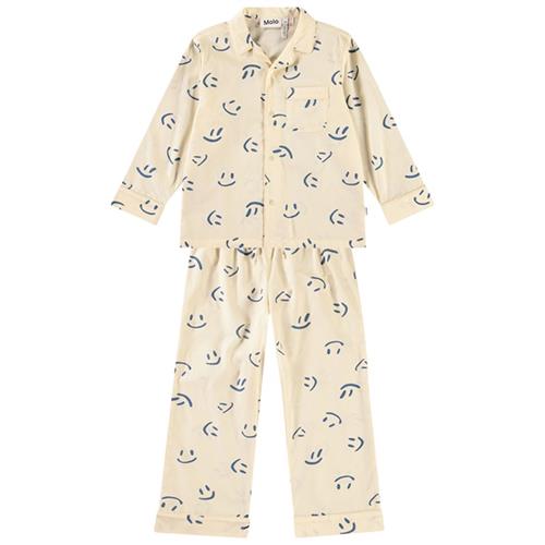 Molo Lex Pyjamas Happy White | Beige | 110 cm