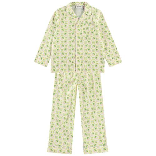 Se Molo Lex Pyjamas Pale Berries | Gul | 92 cm ved Babyshop