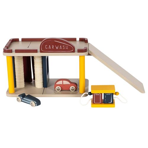 Konges Sløjd Wooden Car Wash Multi | Beige | 01