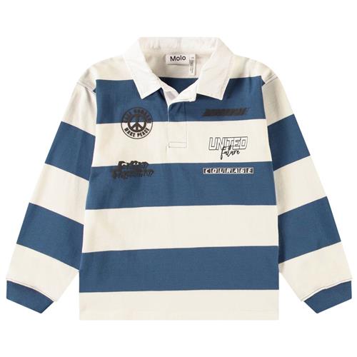 Molo Relz Rugby Shirt Blue Noise | Blå | 104 cm