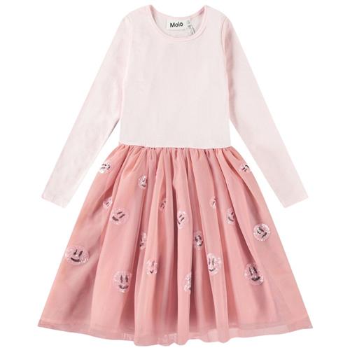 Molo Cyrus Long-Sleeved Dress Charlotte Pink | Lyserød | 110/116 cm