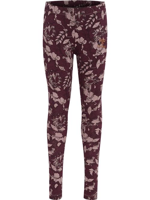 Hummel Leggings  gammelrosa / vinrød