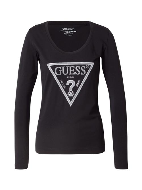 Se GUESS Shirts  sort / sølv ved About You