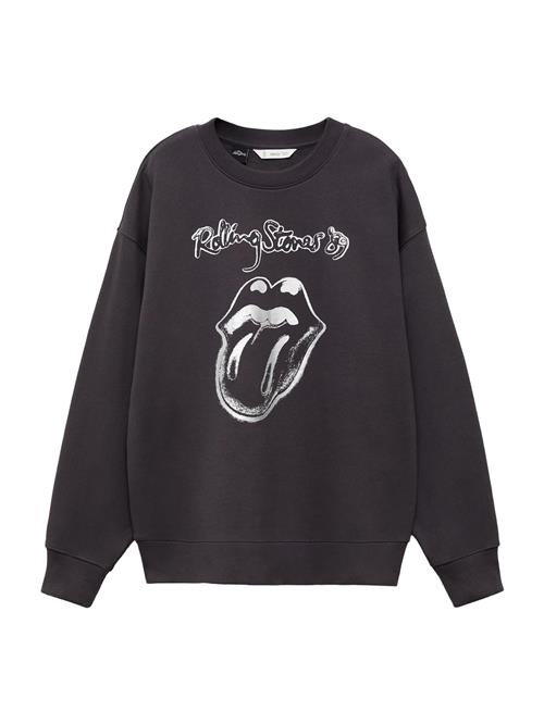 Se MANGO TEEN Sweatshirt 'ROLL89'  antracit / sølv ved About You