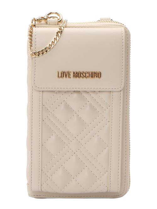 Love Moschino Skuldertaske  ecru