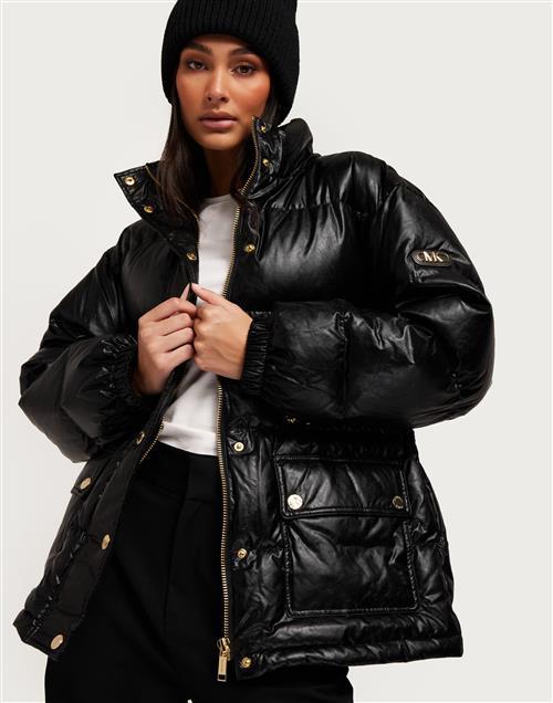 Michael Kors - Sort - Funnel Nk Mdwght Puffer