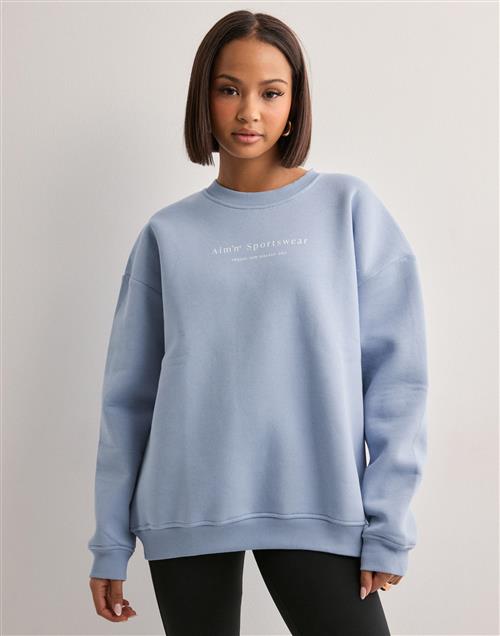 Aim'n - Blå - Serif Sweatshirt