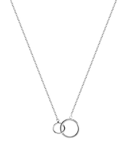 SOPHIE by SOPHIE Mini Circle Necklace SOPHIE By SOPHIE Silver