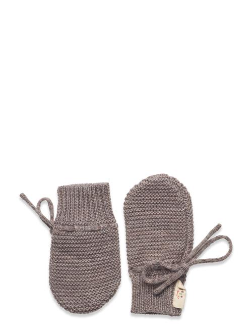 Copenhagen Colors Merino Wool Knitted Baby Mittens Copenhagen Colors Beige